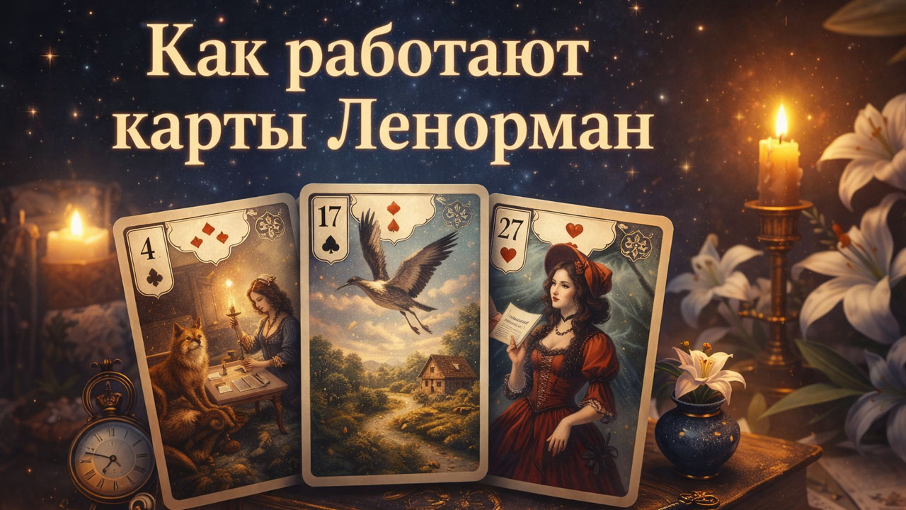 Ленорман: почему эти карты говорят прямо о событиях, людях и фактах — и как читать их без гаданий
