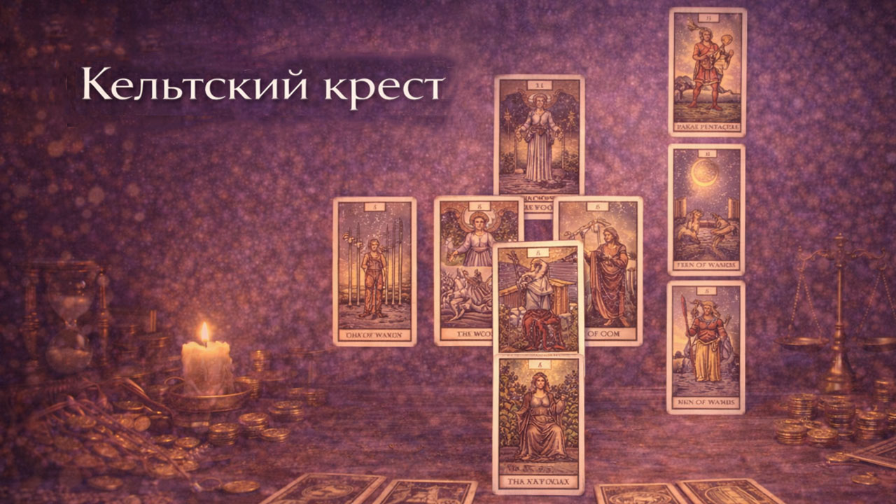 Кельтский крест: глубокий расклад, который собирает ситуацию целиком
