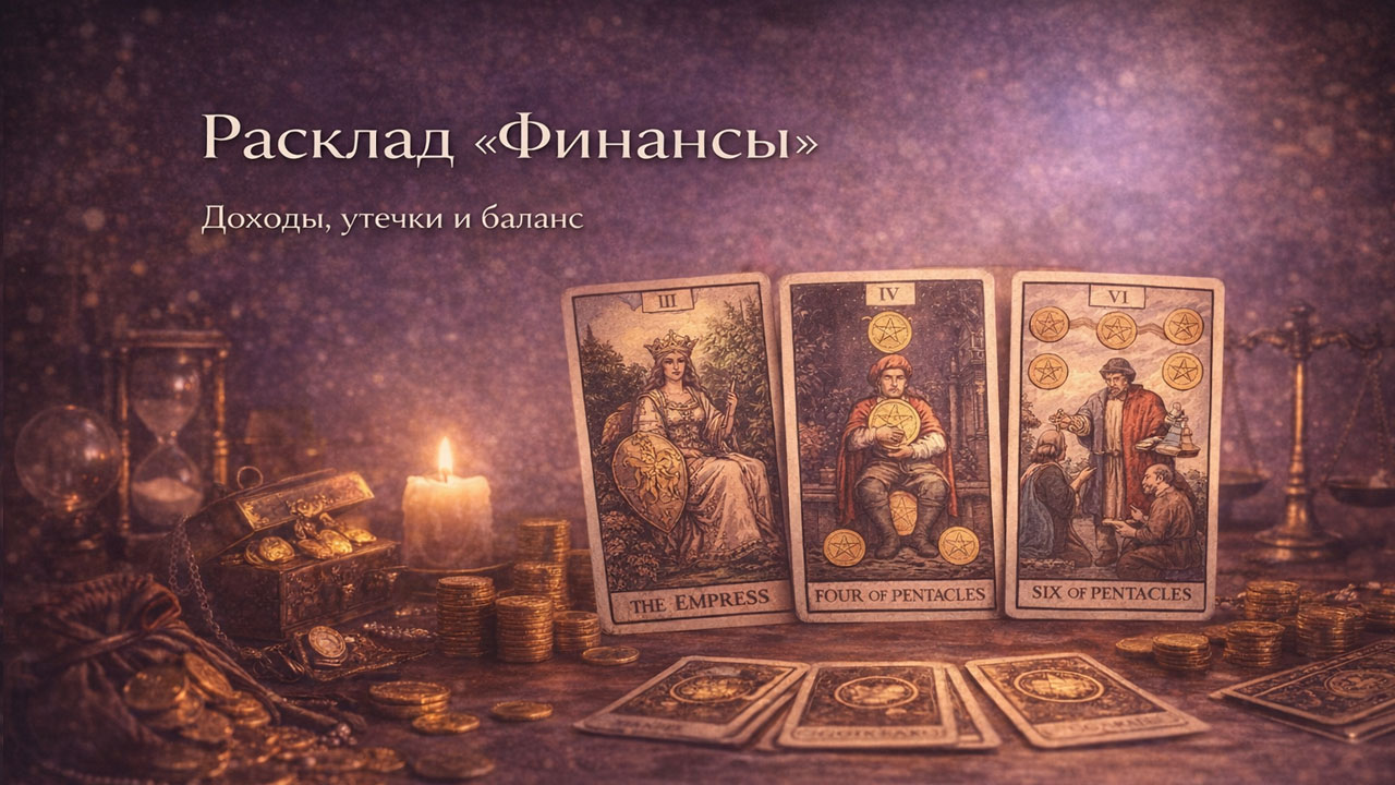 Расклад «Финансы»: где твои деньги сейчас и что мешает стабильности