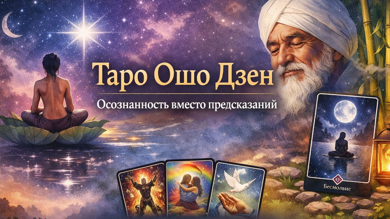 Таро Ошо Дзен — осознанность вместо предсказаний